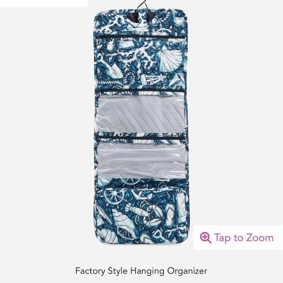 Vera Bradley Factory Style Hanging Organizer in Shore Enough NWT - Picture 5 of 8